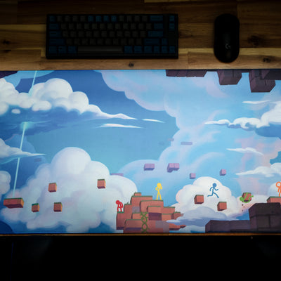 Alan Becker "Parkour" Limited Edition Content Creator Collaboration Gaming Deskmat