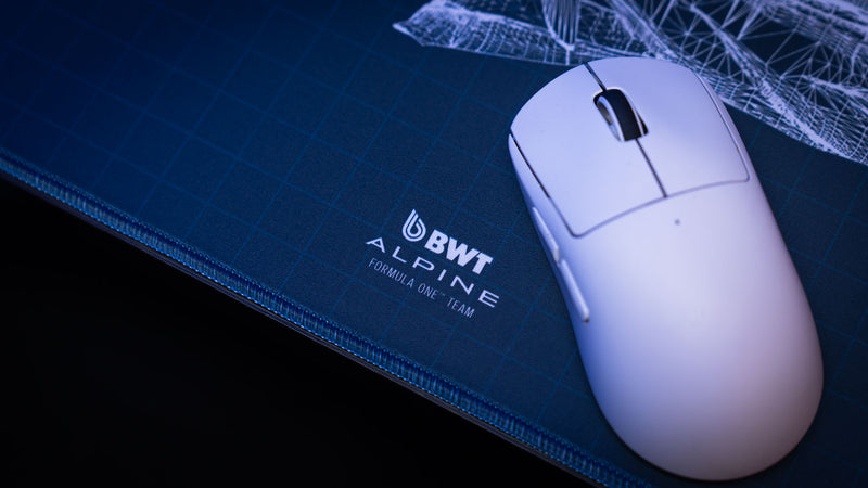 "Blueprint V1" — BWT Alpine F1 Deskmat