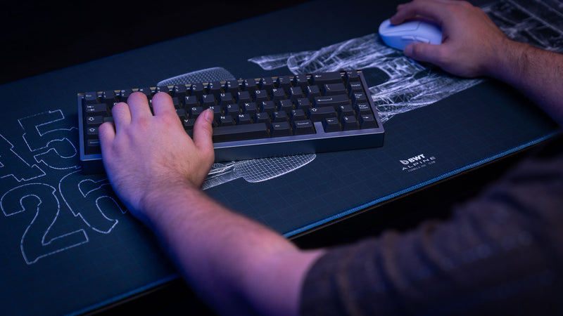 "Blueprint V1" — BWT Alpine F1 Deskmat