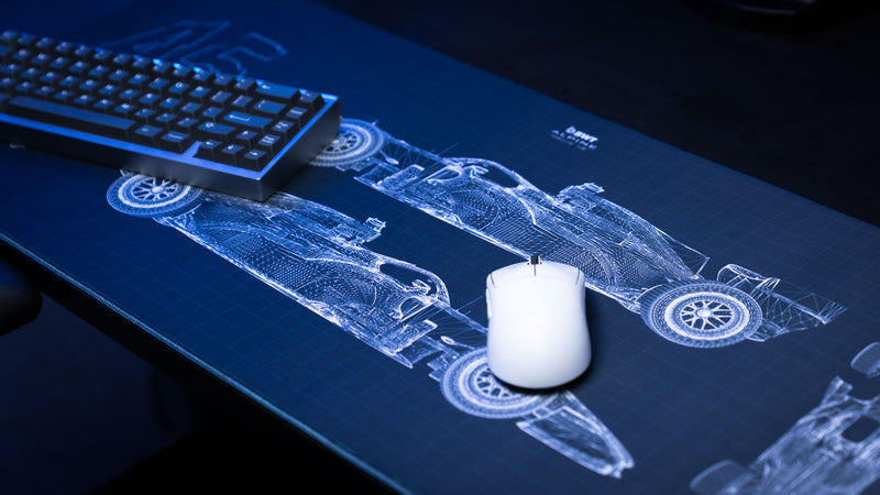 "Blueprint V2" — BWT Alpine F1 Deskmat