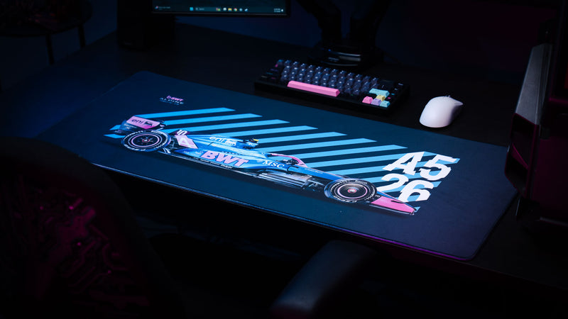 "A526" — BWT Alpine F1 Deskmat