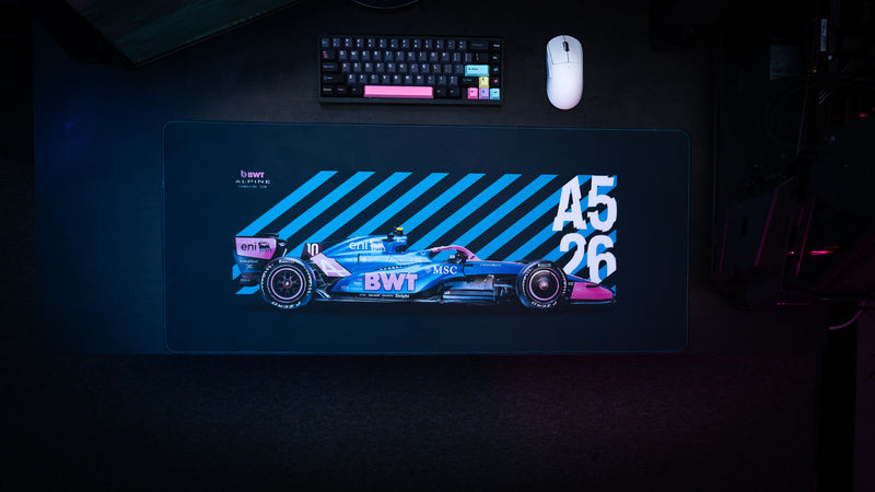 "A526" — BWT Alpine F1 Deskmat