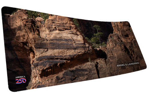 "Angels Landing" — America 250 Deskmat