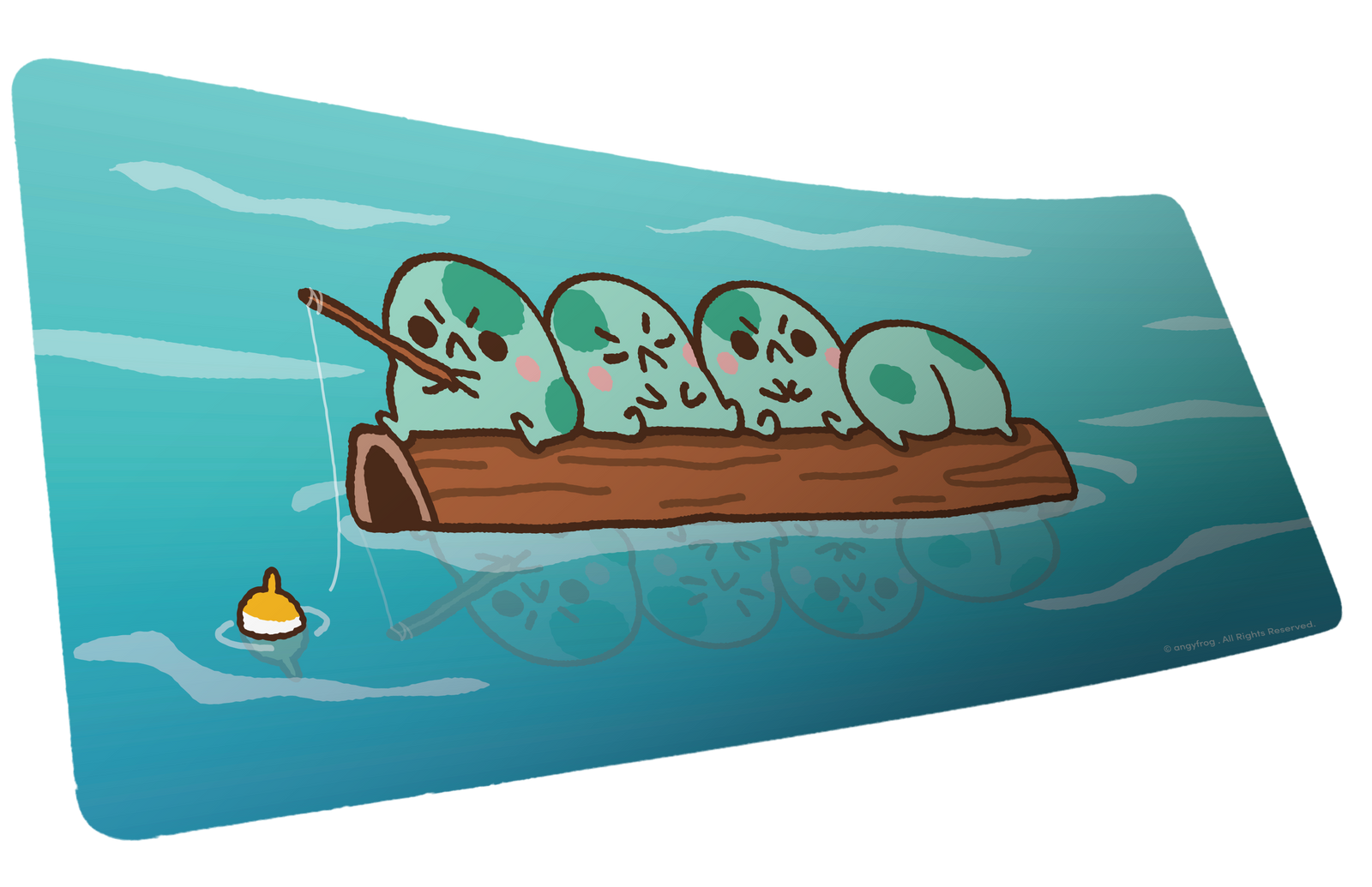 Frogs on a Log