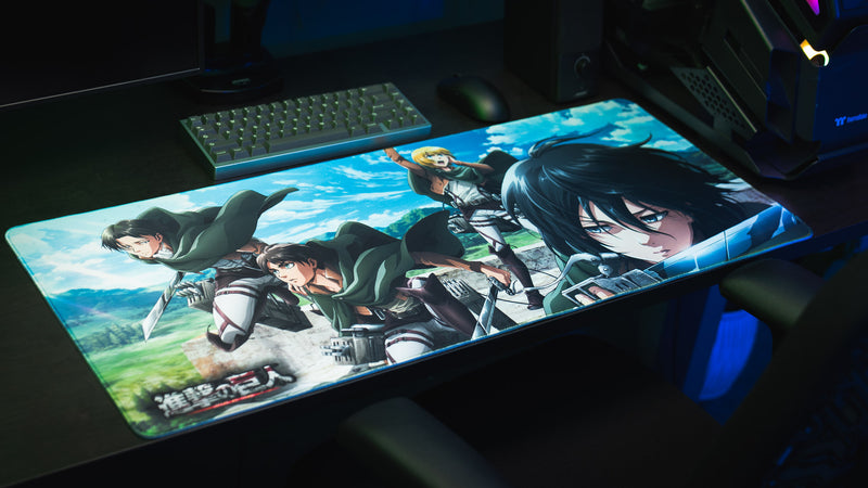 "Scouts Advance" — Attack on Titan Deskmat