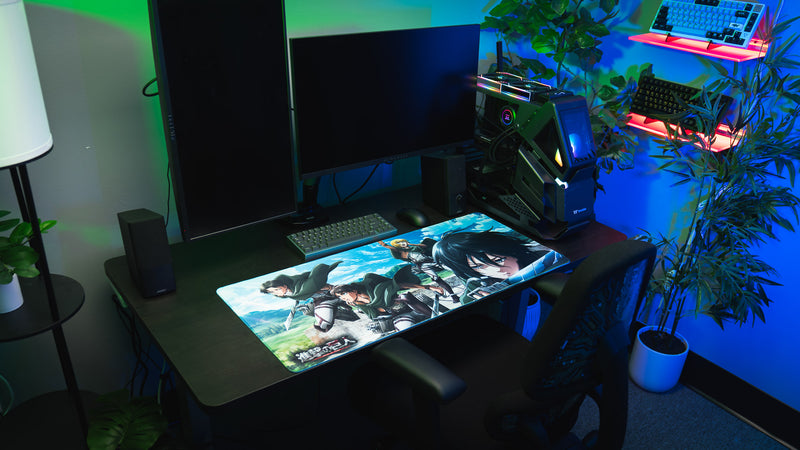 "Scouts Advance" — Attack on Titan Deskmat