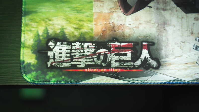 "Scouts Advance" — Attack on Titan Deskmat