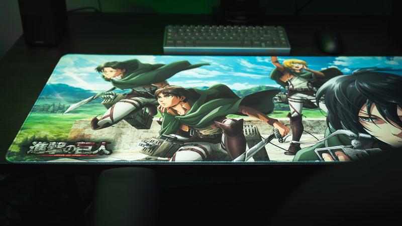 "Scouts Advance" — Attack on Titan Deskmat