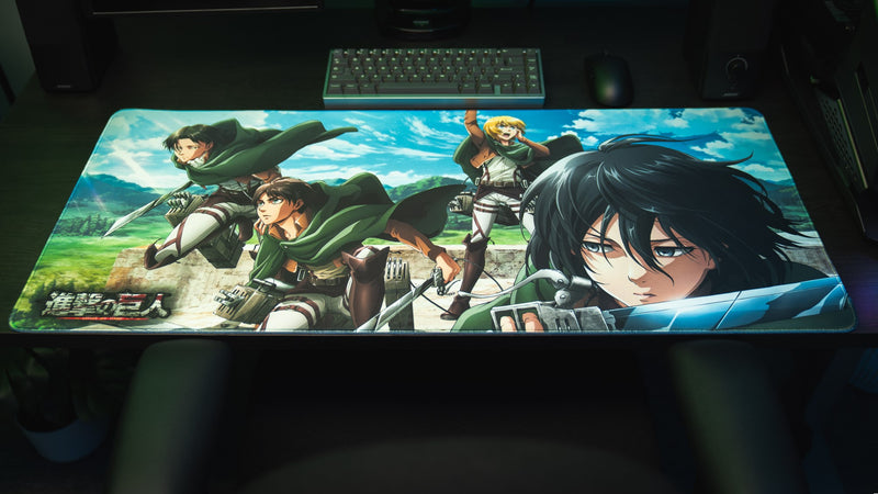 "Scouts Advance" — Attack on Titan Deskmat