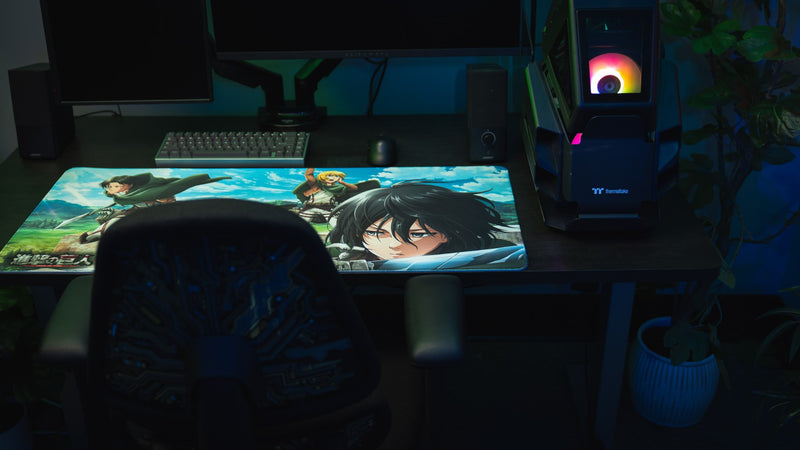 "Scouts Advance" — Attack on Titan Deskmat