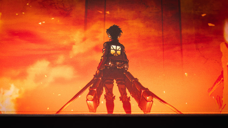 "The Colossals Arrival" — Attack on Titan Deskmat
