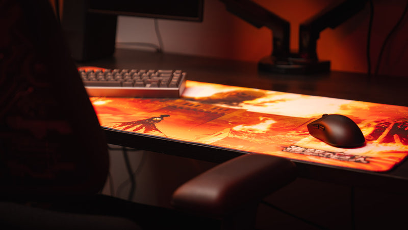 "The Colossals Arrival" — Attack on Titan Deskmat