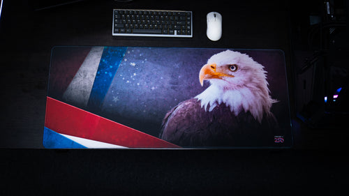 "Bald Eagle Version 1" — America 250 Deskmat