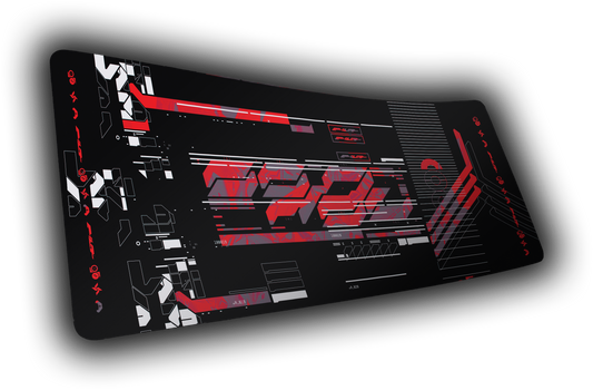"180819" ANTIREAL XL gaming deskmat — Epic Desk
