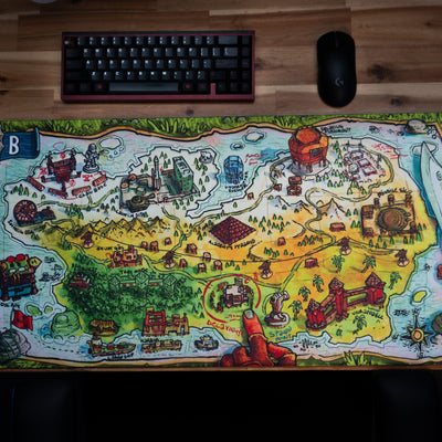 BBraden "Battle Plans" Content Creator Collaboration Rust Gaming Deskmat