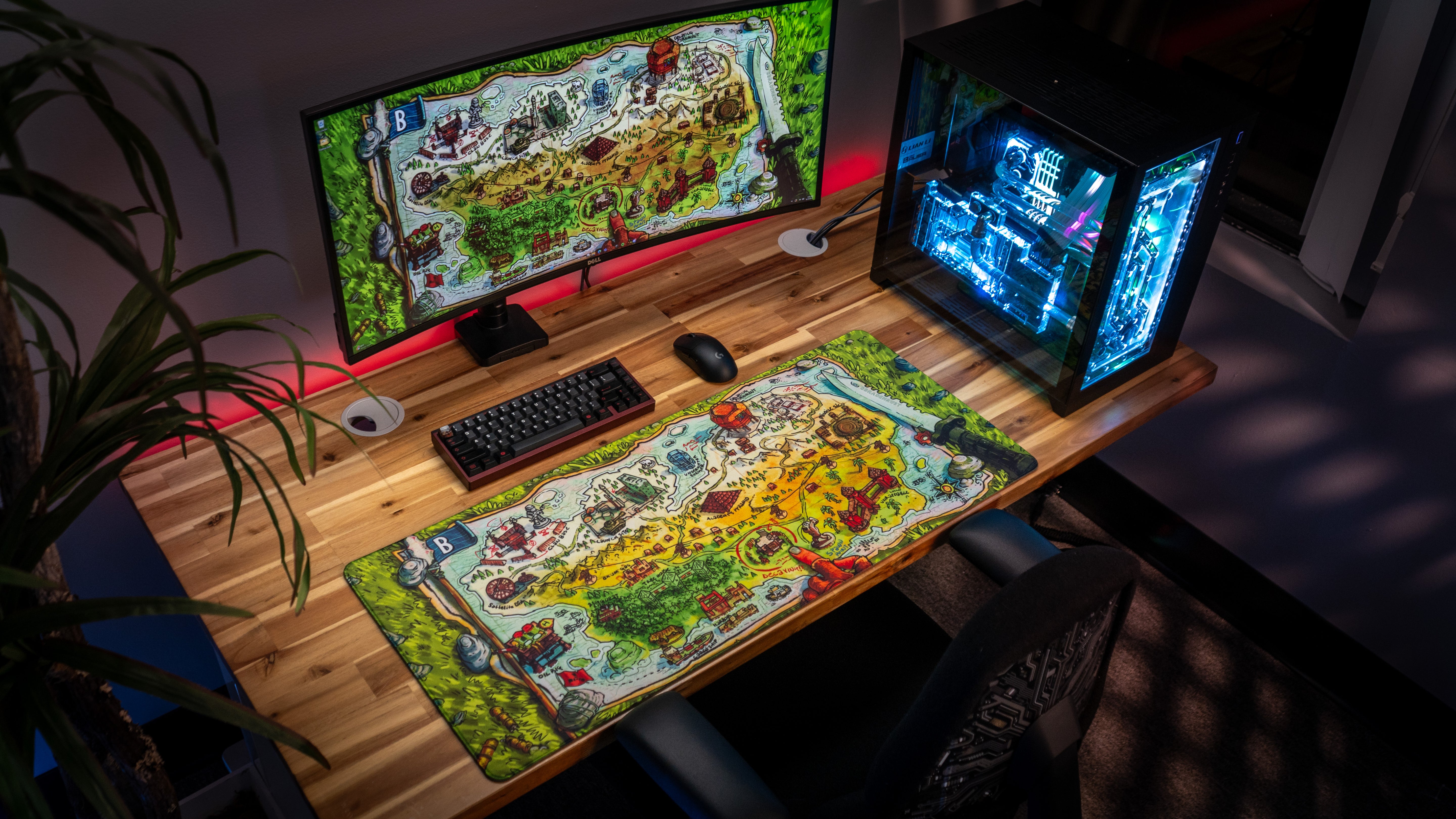 BBraden "Battle Plans" Content Creator Collaboration Rust Gaming Deskmat