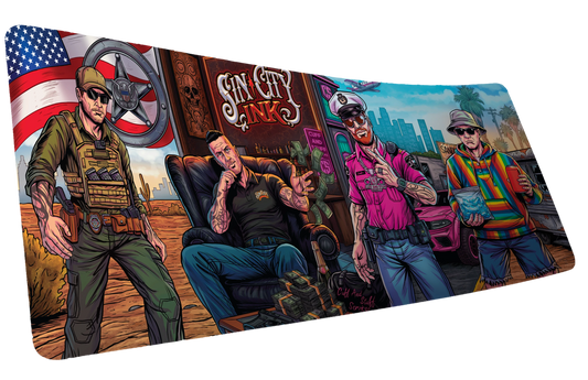 "BRG Loading" BobbyRayGray XL gaming deskmat — Epic Desk