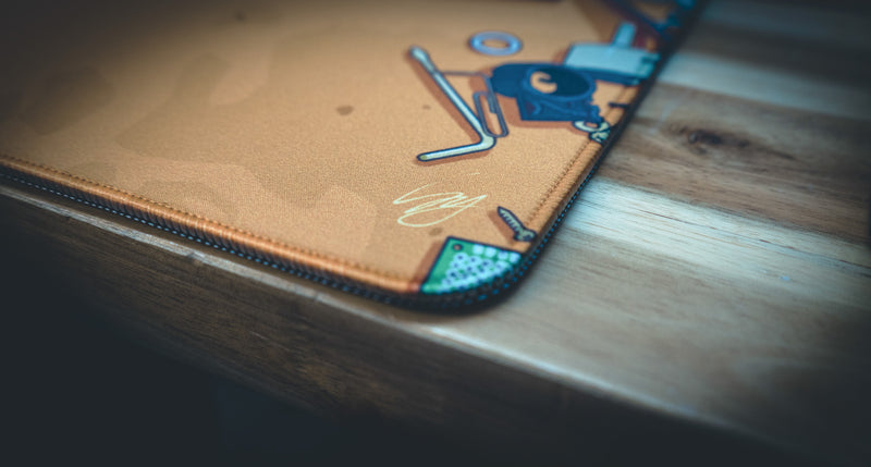 "The Workbench" — Bringus Studios Deskmat