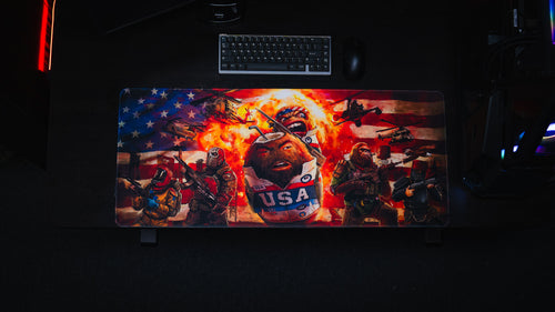 "COCONUTB USA MOUSEPAD" — CoconutB Deskmat