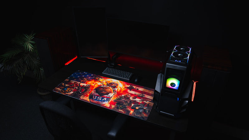 "COCONUTB USA MOUSEPAD" — CoconutB Deskmat
