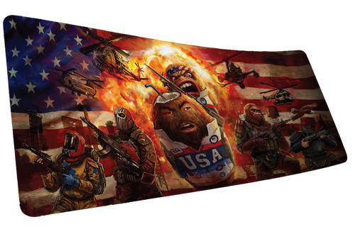 "COCONUTB USA MOUSEPAD" — CoconutB Deskmat
