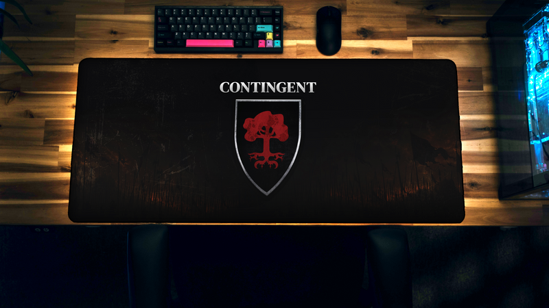 "Contingent" Contingent Guild XL gaming deskmat — Epic Desk