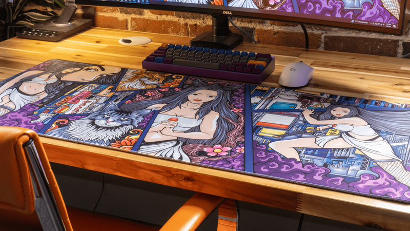 "Oyabun" — Meowko Deskmat