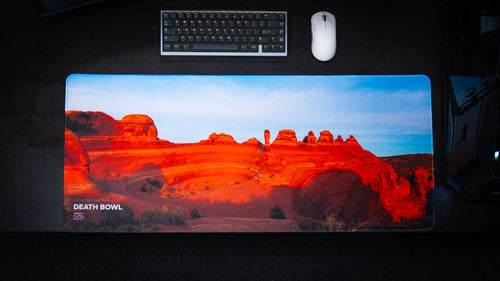 "Death Bowl" — America 250 Deskmat