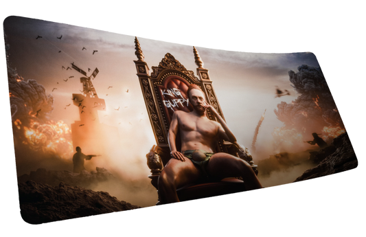 Epic Trolling "King Guppy's Throne" Gaming Desk mat — Epic Desk