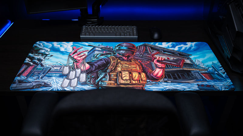 "Extraction Boss" ImOw XL gaming deskmat — Epic Desk