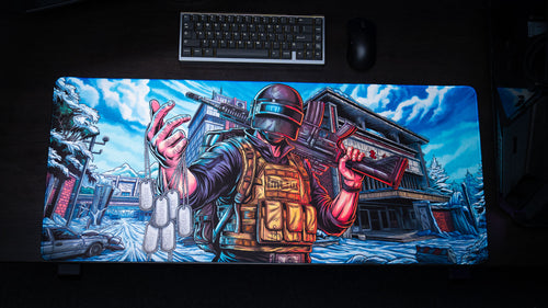 "Extraction Boss" — ImOw Deskmat