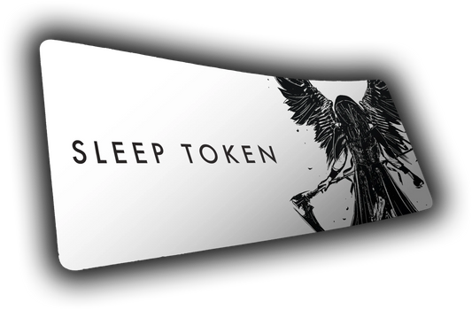 "Fallen from Grace" Sleep Token XL gaming deskmat — Epic Desk