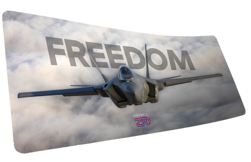 "Freedom in the Sky" — America 250 Deskmat