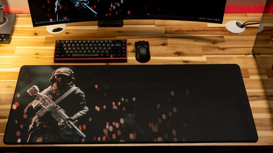 "Full Kit" Frost XL gaming deskmat — Epic Desk