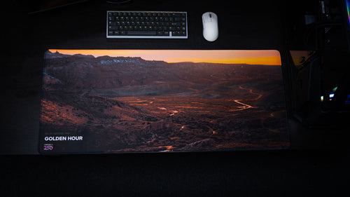 "Golden Hour from Delicate Arch" — America 250 Deskmat