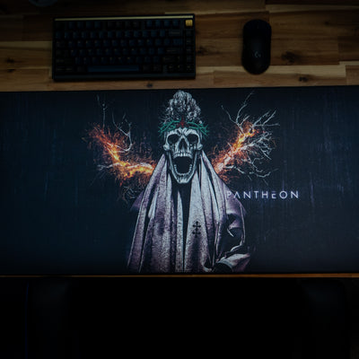 Pantheon Mythology "Ancient King" Content Creator Collaboration Deskmat