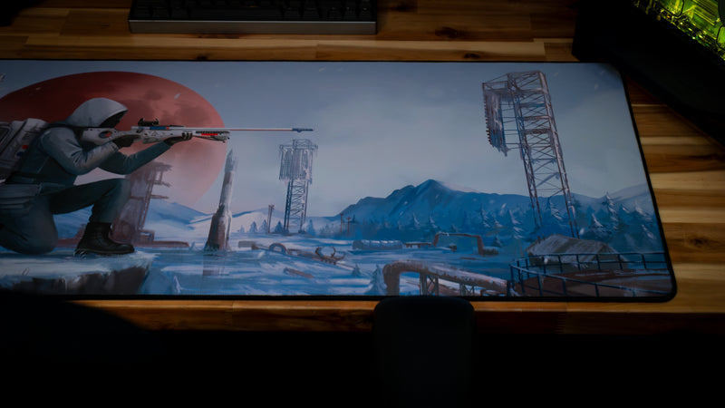 "Sniper's Paradise" — hJune Deskmat