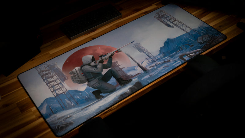 "Sniper's Paradise" — hJune Deskmat