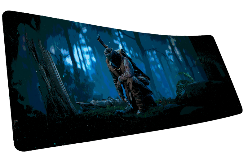 "Hunted" Rust XL gaming deskmat — Epic Desk
