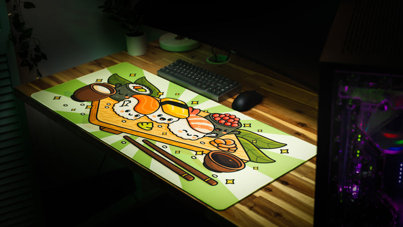 "Roll Call: Zen" — Kawaii Deskmat