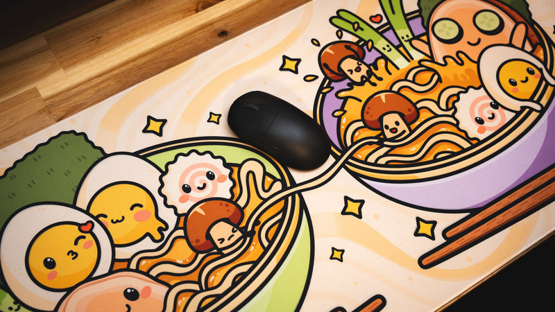 "Ramen & Friends" — Kawaii Deskmat