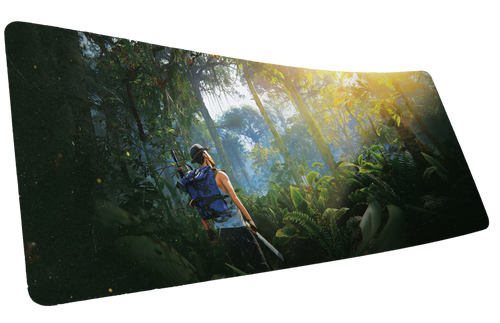 "Jungle Exploration" — Rust Deskmat
