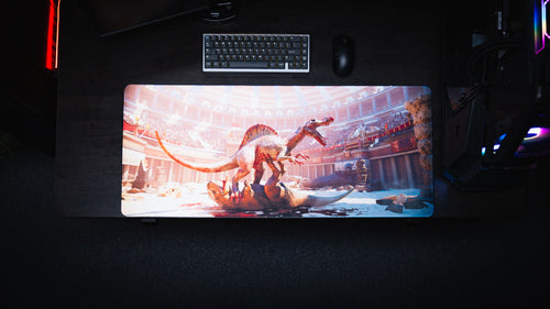 "Last Carnivore Standing" — Keenling Deskmat