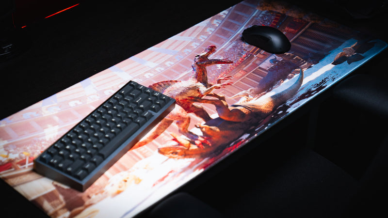 "Last Carnivore Standing" — Keenling Deskmat