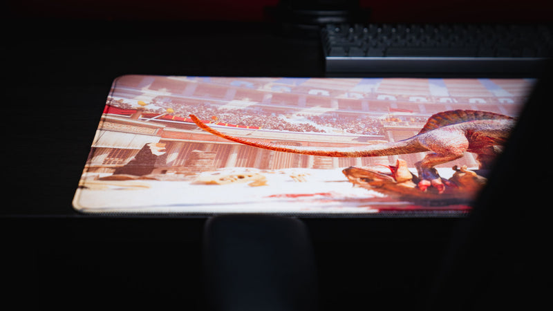 "Last Carnivore Standing" — Keenling Deskmat