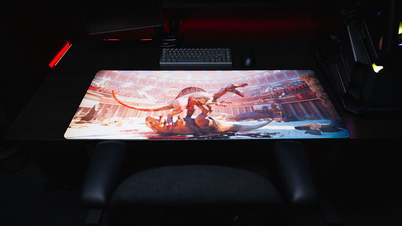 "Last Carnivore Standing" — Keenling Deskmat
