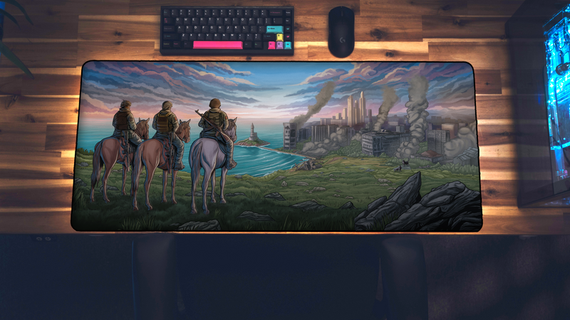 "Lighthouse" Sheef XL gaming deskmat — Epic Desk