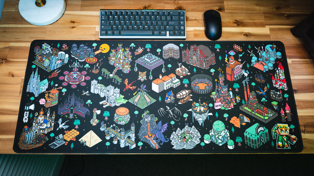Linkzzey x Epic Desk | 2025 Gaming Deskmat Collection