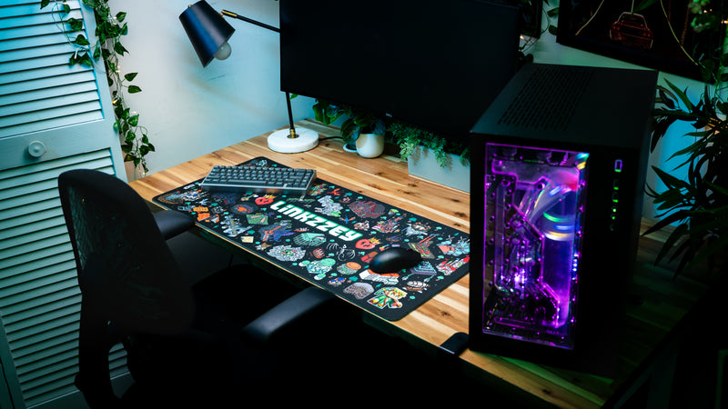 "Builders Playground v.1" — Linkzzey Deskmat
