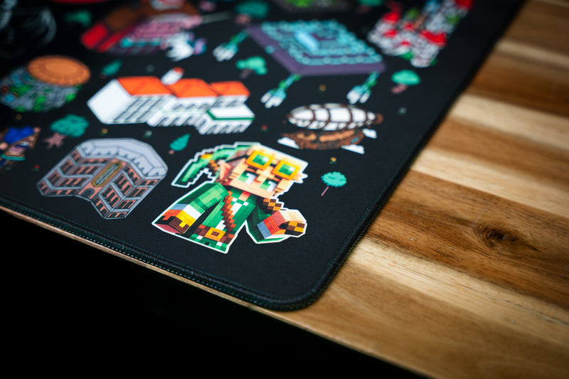 "Builders Playground v.1" — Linkzzey Deskmat
